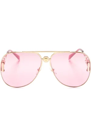 VERSACE Medusa Biggie pilot-frame sunglasses