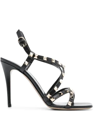 VALENTINO GARAVANI Rockstud 105mm leather sandals