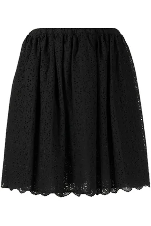 Miu Miu Broderie anglaise miniskirt