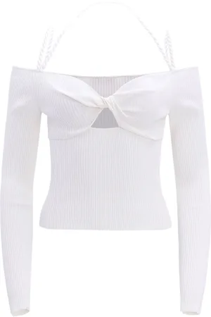 Altuzarra Odin cut-out ribbed-knit top