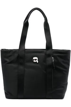 Karl Lagerfeld Ikon zip-top tote bag