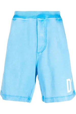 Dsquared2 Logo-print cotton track shorts