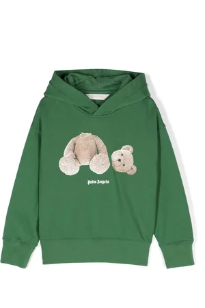 Palm Angels Graphic-print organic cotton hoodie