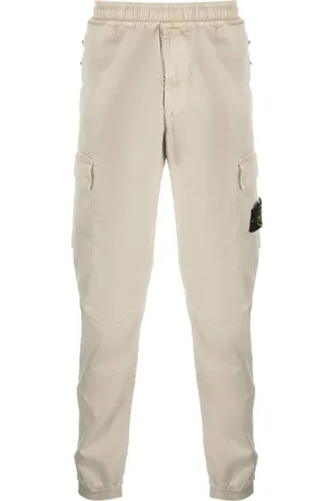 Stone Island Tapered-leg cargo trousers