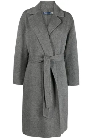 Ralph Lauren Belted-waist wrap coat