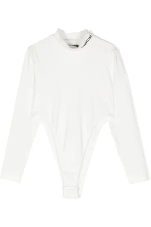 MONNALISA Logo-appliqué long-sleeve bodysuit