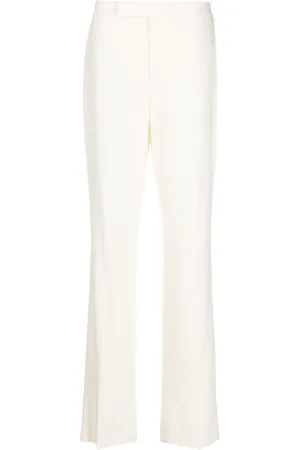 Ralph Lauren Pressed-crease wool trousers