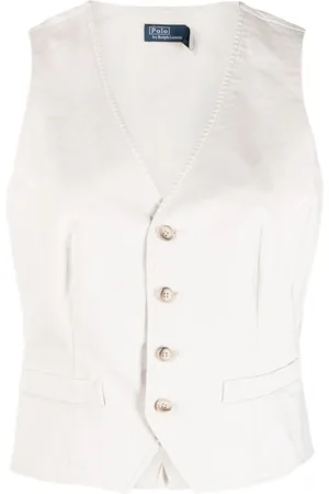 Ralph Lauren V-neck cotton waistcoat