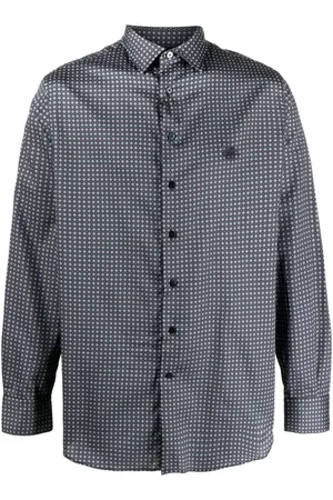 Etro Geometric-pattern long-sleeve shirt