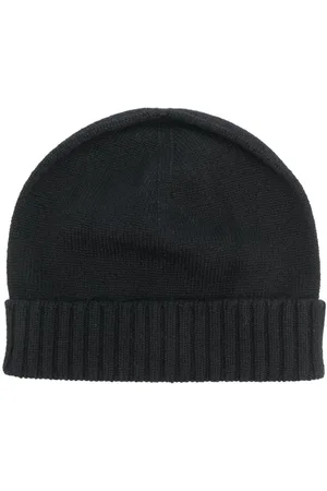 Malo Ribbed-trim cashmere beanie