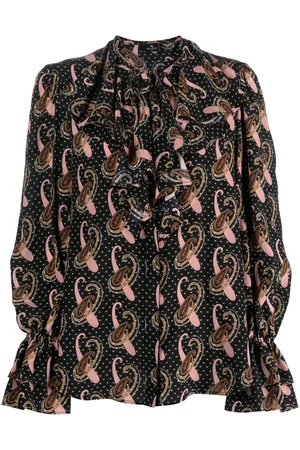 Etro Paisley-print silk blouse