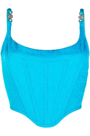 VERSACE Allover corset top