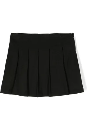 PHILOSOPHY DI LORENZO SERAFINI Motif-embroidered pleated skirt