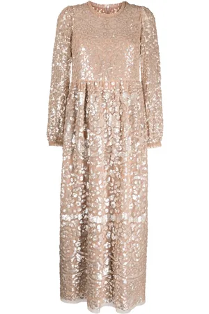 Needle & Thread Lucille sequin-embellished dress