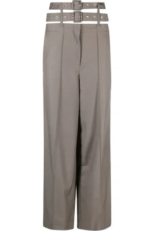 Rokh Belted wide-leg trousers