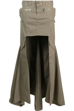 COPERNI Panelled cargo maxi skirt
