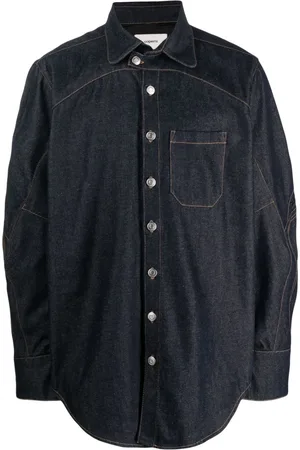COPERNI Drop-shoulder denim shirt