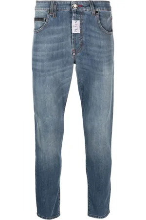 Philipp Plein Logo-patch skinny jeans