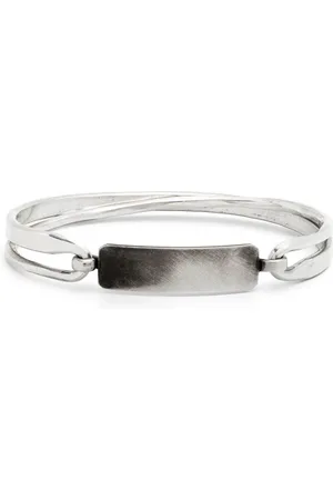 WERKSTATT:MÜNCHEN Flat crossed bracelet