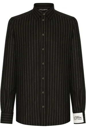 Dolce & Gabbana Striped virgin-wool shirt