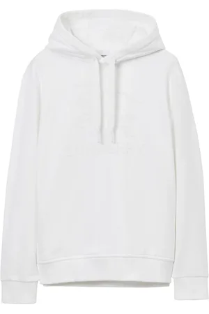 Burberry EKD Raynerbridge logo-embossed cotton hoodie