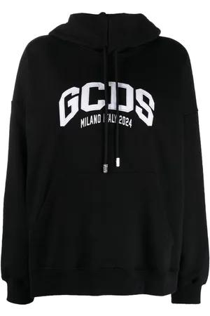 GCDS Lounge Logo cotton hoodie