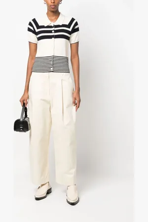 STUDIO NICHOLSON High-waisted wide-leg trousers