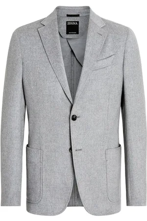 Ermenegildo Zegna Oasi single-breasted cashmere blazer
