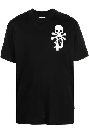 Philipp Plein SS Skull & Bones round-neck T-shirt