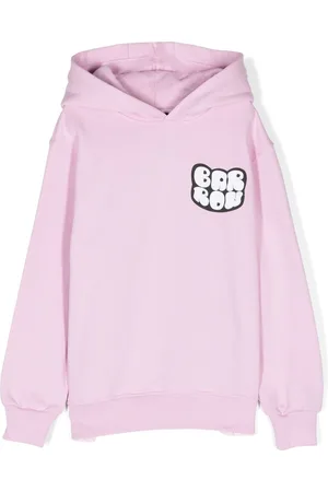 BARROW Logo-print cotton hoodie