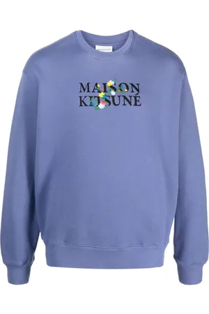 Maison Kitsuné Logo-print jersey sweatshirt