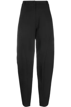Patrizia Pepe The Essential high-waist tapered trousers