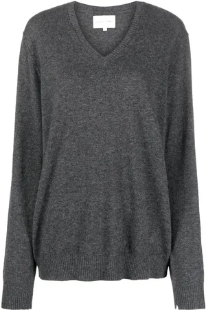 Loulou Studio Serafini V-neck cashmere jumper