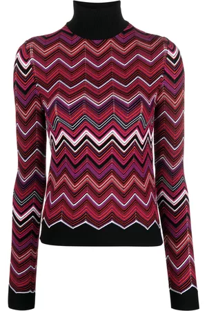 Missoni Zigzag crochet-knit jumper