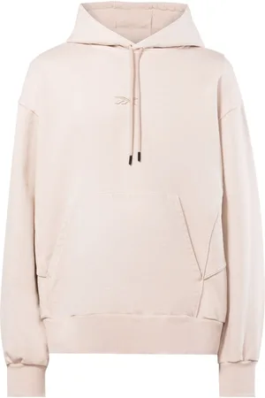 Reebok Piped-trim cotton hoodie