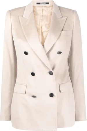 TAGLIATORE Double-breasted cashmere blazer