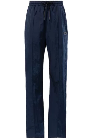 Reebok Wide-leg crinkled track pants