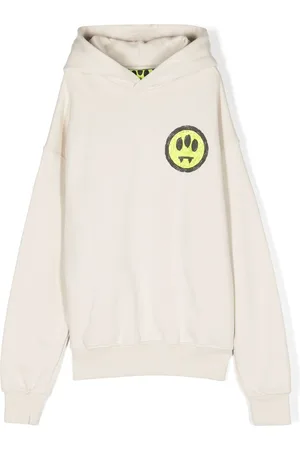 BARROW Logo-print cotton hoodie
