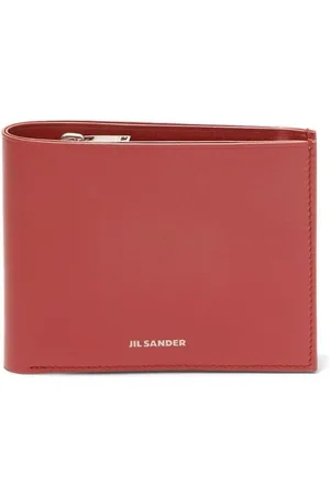 Jil Sander Bi-fold leather wallet
