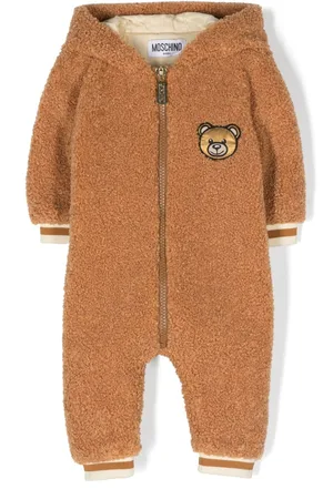 Moschino Faux-shearling pop-up ears pajama