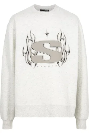 STAMPD Chrome Flame crew-neck sweatshirt