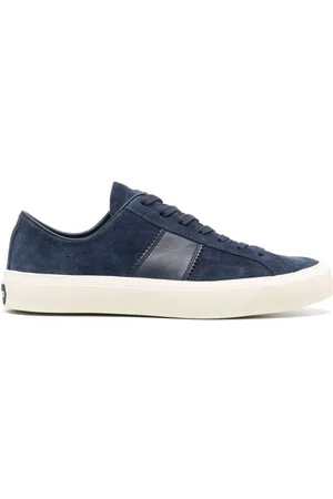 Tom Ford Cambridge logo-patch sneakers