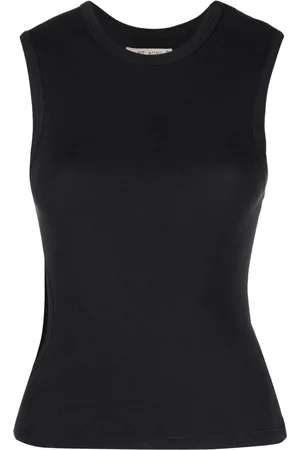 St Agni Cut-out cotton tank top