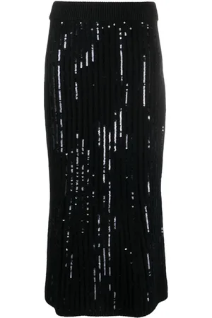 Dorothee Schumacher Sequin-embellished high-waisted skirt