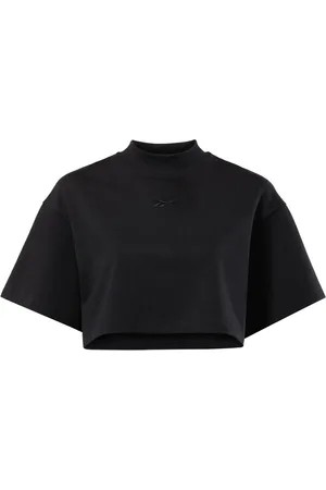 Reebok Vector cropped cotton T-shirt
