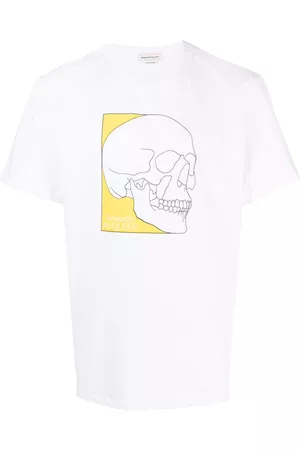 Alexander McQueen Skull-print cotton T-shirt