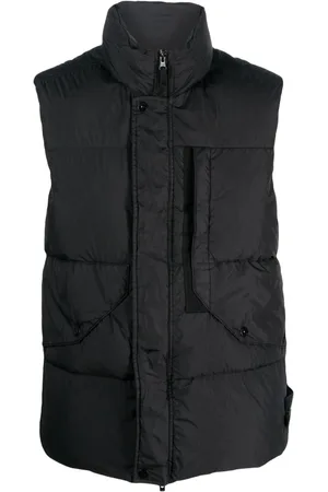 Stone Island Compass-patch padded gilet