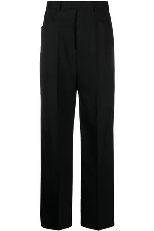 Rick Owens Straight-leg wool tailored trousers
