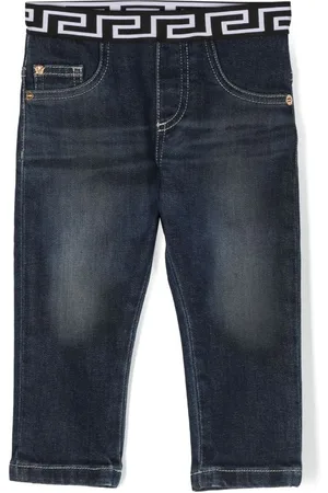 VERSACE Greca straight-leg jeans