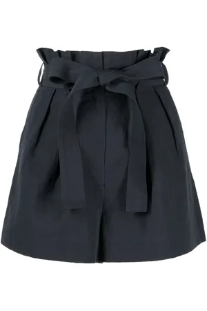 ULLA JOHNSON Abri pleat-detail shorts